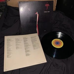 1977 STEELY DAN "AJA" ABC RECORDS AA - 1006 LYRIC SLEEVE GATEFOLD VINYL LP Good - Picture 1 of 14