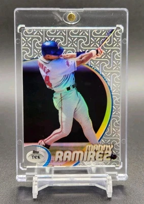 2000 Topps Tek Manny Ramirez #66 PATTERN 3 MORE RARE TEK & 90'S INSERTS LISTED - Image 1 of 4