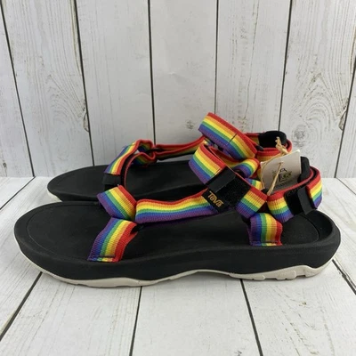 Teva Hurricane XLT 2 Rainbow Strap Trail Hiking Sport Sandals Big Kids Size 7 - Image 1 of 4