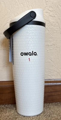 Owala Fairways For Days FreeSip Sway Golf Travel Tumbler 30oz Water Bottle White - Image 1 of 4