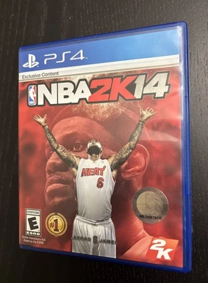NBA 2K14 PS4 Game CIB Sony PlayStation 4 Complete with Manual Lebron James Used - Image 1 of 4