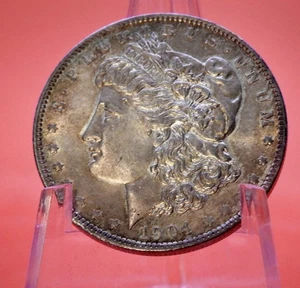 Dólar de plata Morgan 1904-O $1 - Imagen 1 de 2