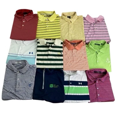 Lote de 12 Camisas Polo Golf PERFORMANCE GOLF MEJOR VENDIDAS *ver abajo* Para Hombre XL Foto 1 de 4