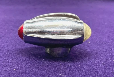 Vintage Torpedo Marker Light Bullet Lamp Hot Rod Accessory Light Housing & Lens - Image 1 of 4