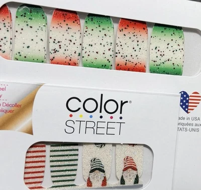 Color Street Christmas Lot Make Spirits Bright + Papa Gnome Bundle READ 🎄 - Image 1 of 4