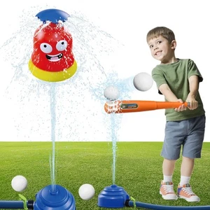 Water Sprinkler Baseball Toy for Kids Water Splash 2 in 1 Funny Bugs Outdoor ... - Picture 1 of 6