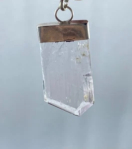 Natural Pink Kunzite Pendant – Terminated Point – Raw Healing Gemstone - Picture 1 of 4