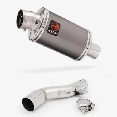 Escape Lextek Slip-on acero S/350 mm para Honda NC700/X 12-13 NC750/X 14-20 Foto 1 de 4