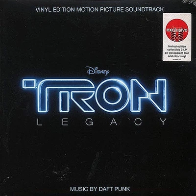 DAFT PUNK "TRON LEGACY" (SOUNDTRACK) [DISNEY] (CLEAR/BLUE)NEW! SEALED LP! (MINT) - Image 1 of 2