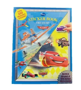 Disney Flugzeuge und Autos Aufkleber Buch ~ Aktivitäten und über 350 wiederverwendbare Aufkleber - Bild 1 von 9