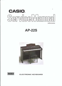 Casio Service Manual für AP- 22 Copy - Picture 1 of 1
