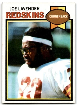 1979 Topps Football Card Joe Lavender Washington Redskins #31 - Image 1 of 2