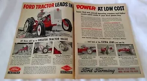 1954 Ford Customline Sedan Original Color Ad - Picture 1 of 1