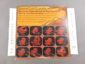 JERRY LEE LEWIS SHE EVEN WOKE ME UP TO SAY GOODBYE LP - Picture 1 of 4