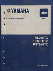 Yamaha 2010 RS90GTZ,LTGTZ,RST90GTZ Assembly Manual 1 - Foto 1 di 10