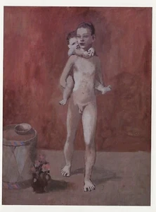 Postcard Picasso "The Two Brothers" 1906 Musee Nat'l Picasso Paris MINT - Picture 1 of 1