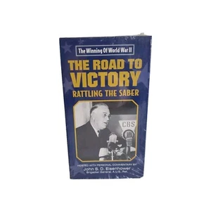 VHS - The Road To Victory Rattling The Saber - The Winning Of World War II - Picture 1 of 3