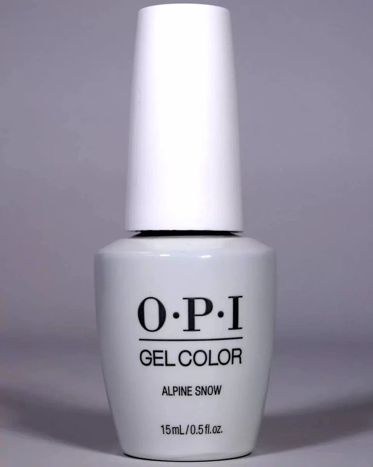 OPI Gelcolor GC GC L00 Alpine Snow Soak Off Gel Nail White color 15ml /0.5fl.Oz - Image 1 of 1