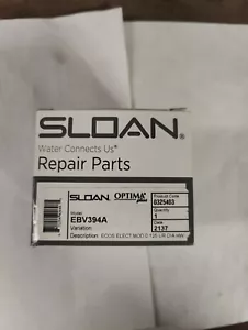 Sloan 0325403 ECOS EBV394A 0.125 GPF Electronic Urinal Genuine OEM - Picture 1 of 2
