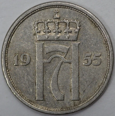 1955 Norway 10 Ore Cover