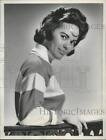 1961 photo de presse pull Lory Patrick Models pour la semaine nationale du pull