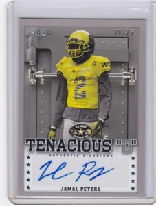Jamal Peters 2015 Leaf US Army All-American Bowl Autograph 08/25 - Bild 1 von 2