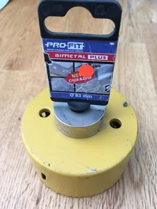 HSS Bi-Metall "Plus" Normalzahn (6 Tpi) U/min: 40-170 Durchmesser 83 mm Lochsäge - Bild 1 von 6