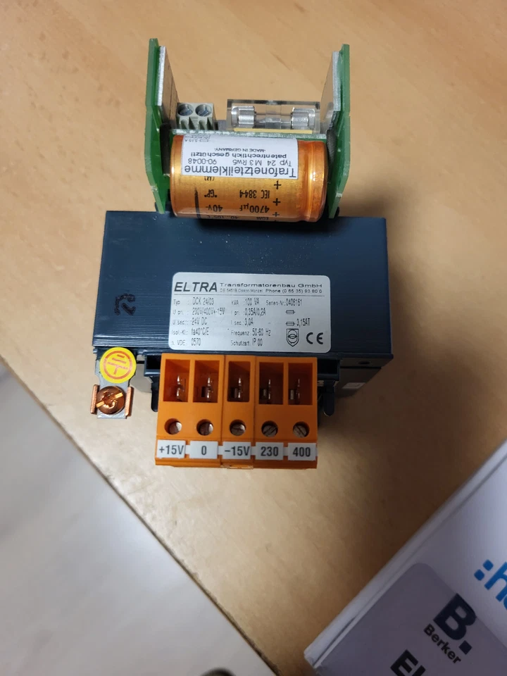 ELTRA Trafo Netzteil DCK 24/03 230V 24V 100VA - Bild 1 von 1