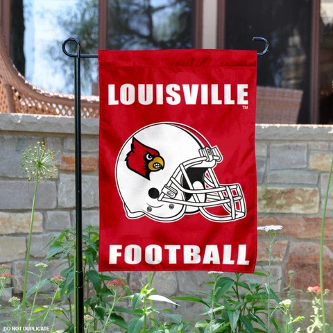 University of Louisville Football Helmet Garden Flag Yard Banner Cover