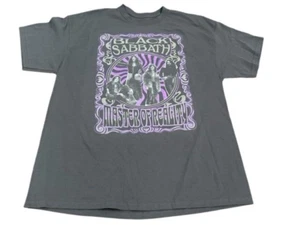 Black Sabbath Official Merch Master of Reality T Shirt Extra large XL Purple - Picture 1 of 8
