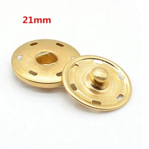 Metal No Sewing Snap Fastener Button Press Popper Stud Leather Bag Clothes Jacke - Picture 1 of 11