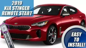 Fits: 2018 - 2022 KIA STINGER REMOTE START + PHONE PLUG AND PLAY CAR STARTER - Picture 1 of 2