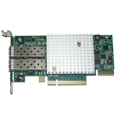 Solarflare E69818 10GB Dual SFP+ PCIe Ethernet Adapter Low Profile SF432-1012 - Image 1 of 4