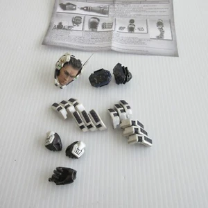 Play Arts Kai Vanquish Sam Gideon Action Figure Head & Parts Lot - Picture 1 of 6
