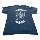 Vintage Motorhead 2003 England Tour Graphic T Shirt Mens Metal Band Size Large