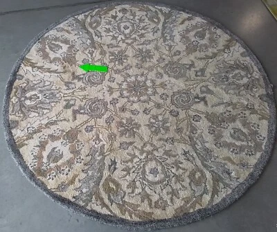 Alfombra BEIGE / MULTI 5'-0" x 5'-0" agujero, precio reducido 1172774423 BEL923A-5R Foto 1 de 4