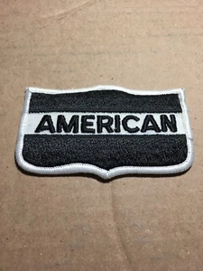 American Sew On Patch USA America Crest Black White - Picture 1 of 4