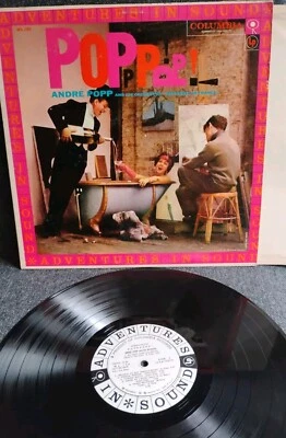ANDRE POPP & ORCHESTRA: Presenting Popp! COLUMBIA 12" LP 33 RPM Foto 1 de 4