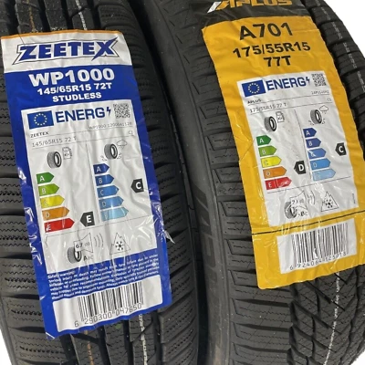 Citröen C-Zero Winterreifen Reifensatz 145 65 + 175 55 R15 vier Stück - Bild 1 von 3