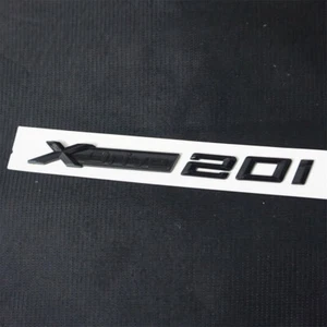 1x Glossy Black XDrive 20i Plastic Emblem Badge Sticker Decal E83 F25 G01 F26 3D - Bild 1 von 17