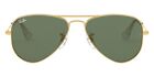 Ray-Ban Junior Aviator RJ9506S Boys Girls Sunglasses Arista Frame Dark Green