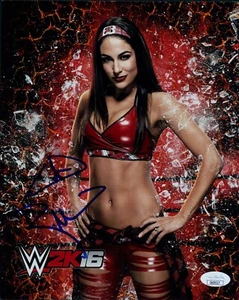 Brie Bella WWE Diva Wrestler Signed 8x10 Matte Photo JSA Authenticated - Picture 1 of 2