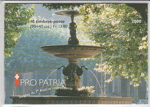 Schweiz  Pro Patria 2000  MH 0-117  oo - Imagen 1 de 1