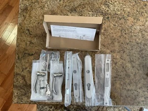 Lawson Brushed Nickel Mortise Handle Kit with Key Lock For Storm Doors - Picture 1 of 2