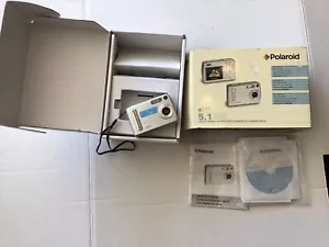 Polaroid A515 Digital Camera W/Instruction Manual, Original Box For Parts - Picture 1 of 7