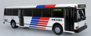 Autobús de tránsito Grumman 870 1980 réplicas icónicas 1:87: metro de Houston - Imagen 1 de 4