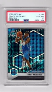 Tracy McGrady 2020 Mosaic GENESIS SSP #287 Orlando Magic - Low Pop - PSA 10 - Picture 1 of 2