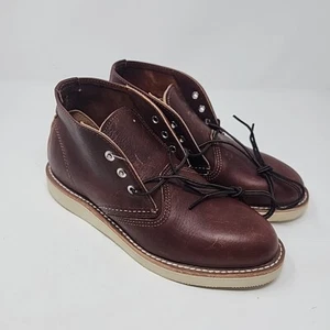 Red Wing 3141 Work Chukka Briar Oil-Slick Leather Boots Shoes Size 7D - Picture 1 of 10
