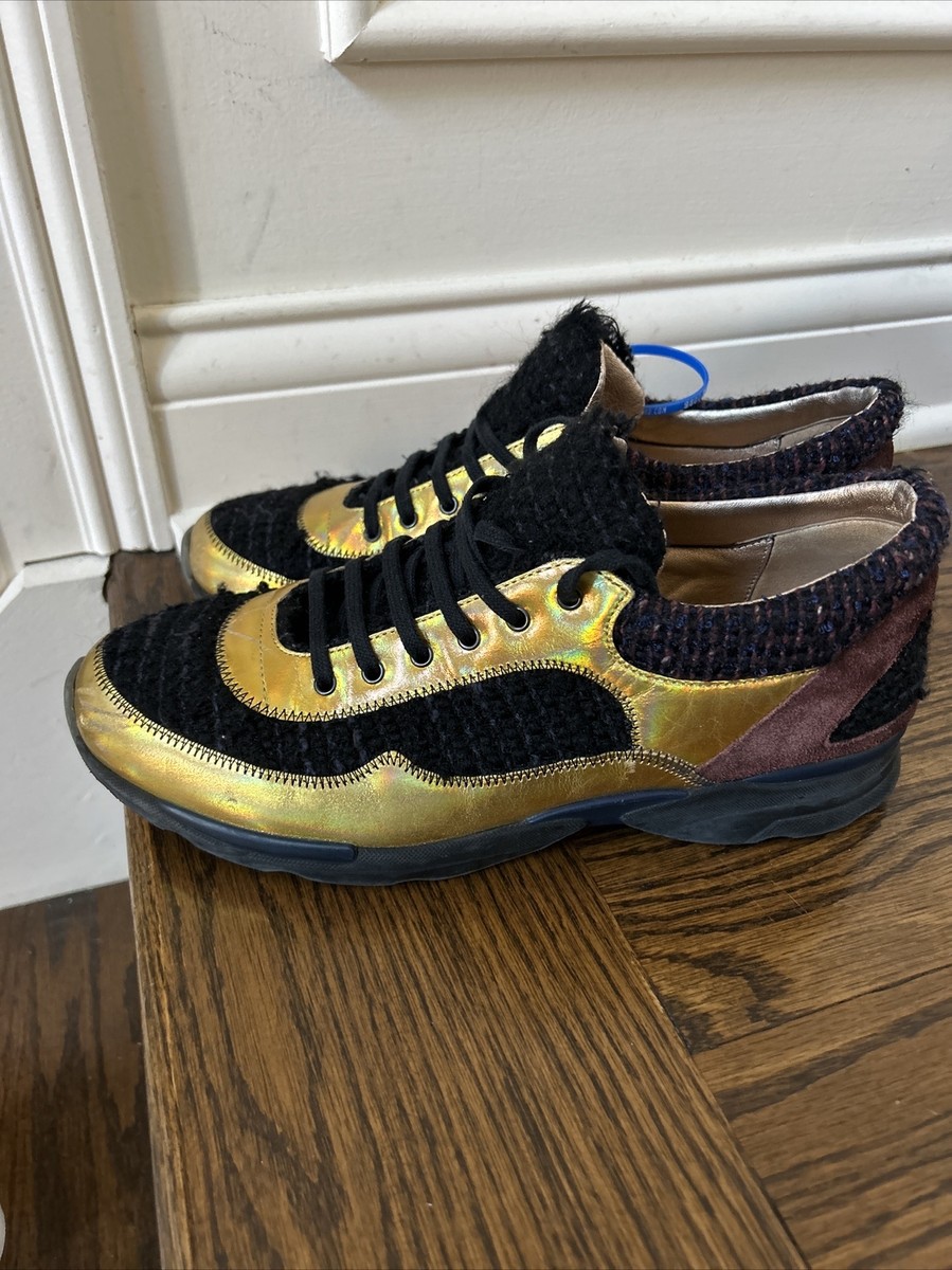 CHANEL Gold Athletic Shoes for Women for sale | eBay CHANEL Gold Athletic Shoes for Women for sale | eBay