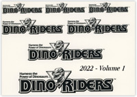 Last piece 2022 Dino Riders Vol. 1 Wandkalender 29,7 x 42cm 11.6x16.5" Jurassic